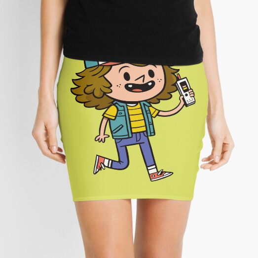 Item preview, Stranger Things Dustin designed and sold by GlowInk8.