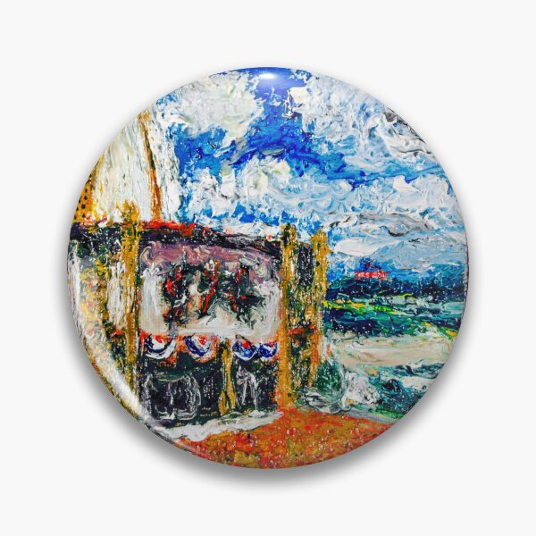 Item preview, Football HOF Pallet Knife Painting designed and sold by dmartin200.