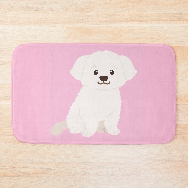 Item preview, Small Maltese Puppy, Small White Dog designed and sold by newburyboutique.