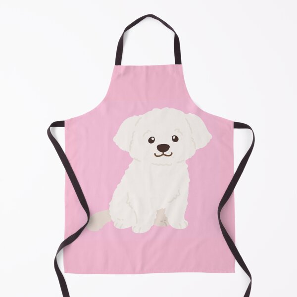 Item preview, Small Maltese Puppy, Small White Dog designed and sold by newburyboutique.