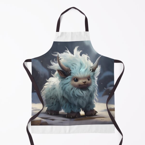 Item preview, Fluffy Snow Creature designed and sold by Solace Sparkles.