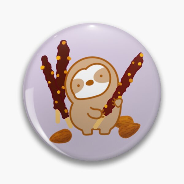 Item preview, Cute Chocolate Pocky Sloth designed and sold by theslothinme.