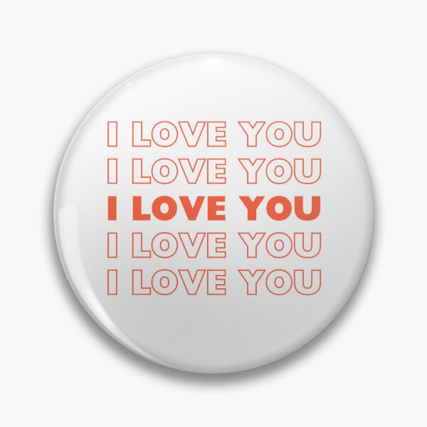 Item preview, I Love You Thank You Bag Aesthetic designed and sold by InkyDoodleDoo.