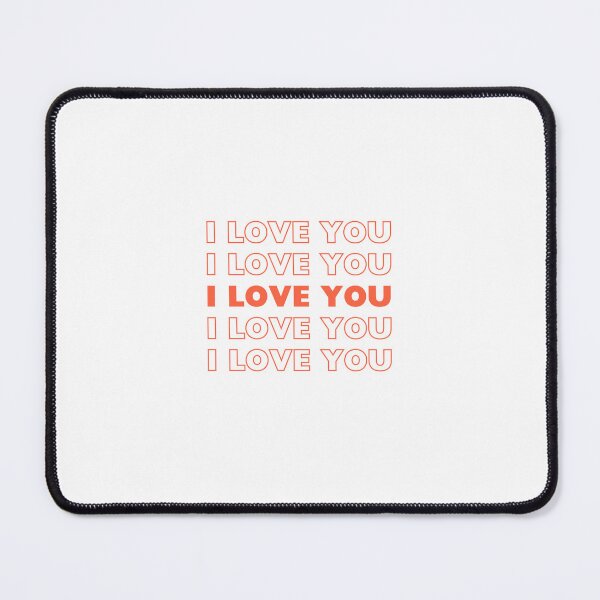 Item preview, I Love You Thank You Bag Aesthetic designed and sold by InkyDoodleDoo.