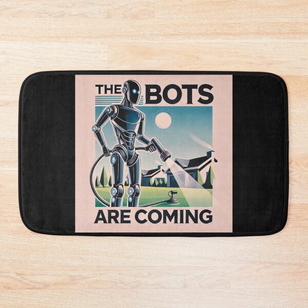 Item preview, the bots are coming designed and sold by TEEJAMBOREE.