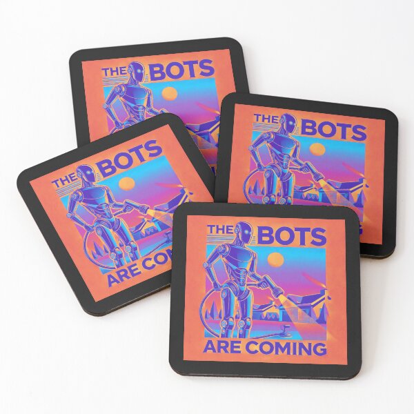 Item preview, the bots are coming designed and sold by TEEJAMBOREE.