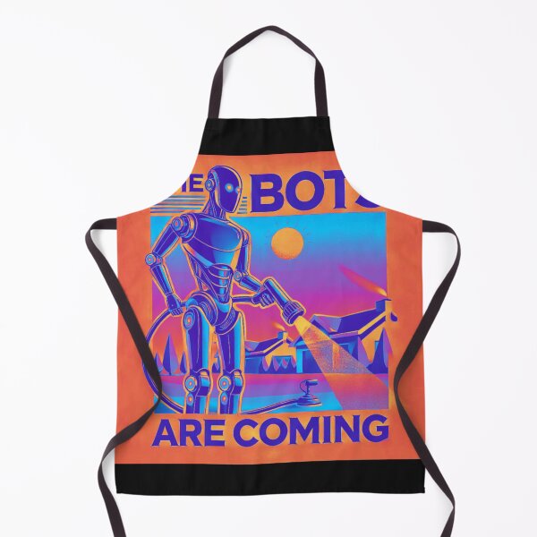 Item preview, the bots are coming designed and sold by TEEJAMBOREE.