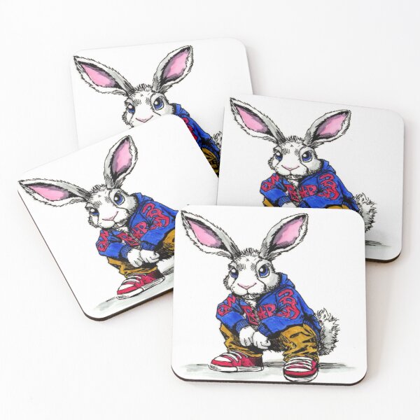 Item preview, Bun Bun with an Attitude designed and sold by Scribbles & Doodles by Jinx.