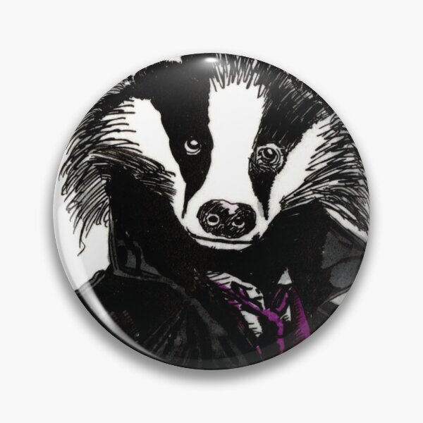 Item preview, The Most Interesting Badger in the World designed and sold by Scribbles & Doodles by Jinx.
