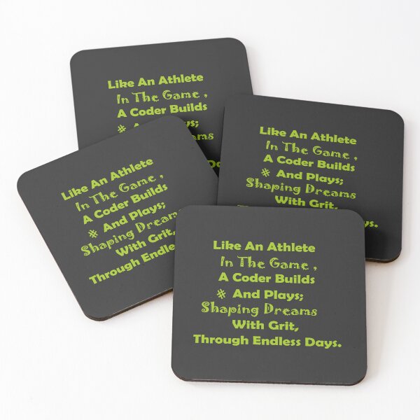Item preview, Code Like an Athlete: Grit, Passion, and Innovation Design for Programmers and Sports Lovers designed and sold by Soft Strength Studio.
