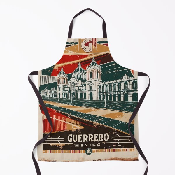 Item preview, Guerrero Mexico 1950s Vintage Travel Tourism Poster designed and sold by TravelersGems.