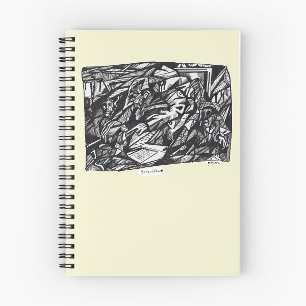 Item preview, Schooldaze, india ink drawing by Brian Benson designed and sold by Brian Benson.