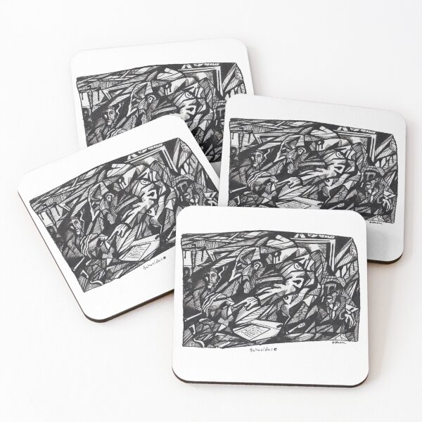 Item preview, Schooldaze, india ink drawing by Brian Benson designed and sold by Brian Benson.