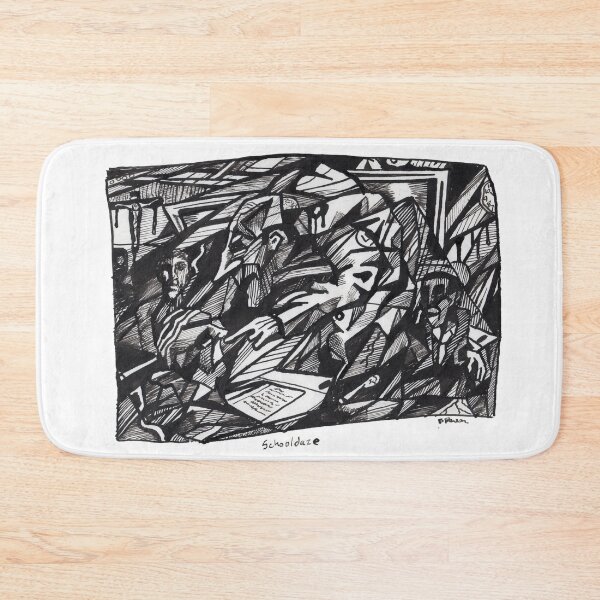 Item preview, Schooldaze, india ink drawing by Brian Benson designed and sold by Brian Benson.