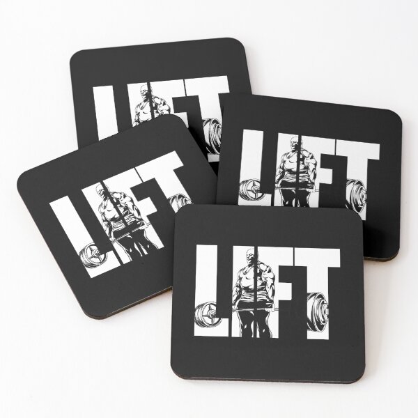 Item preview, LIFT, Ronnie Coleman Bodybuilding Gym Motivation designed and sold by chantastical.