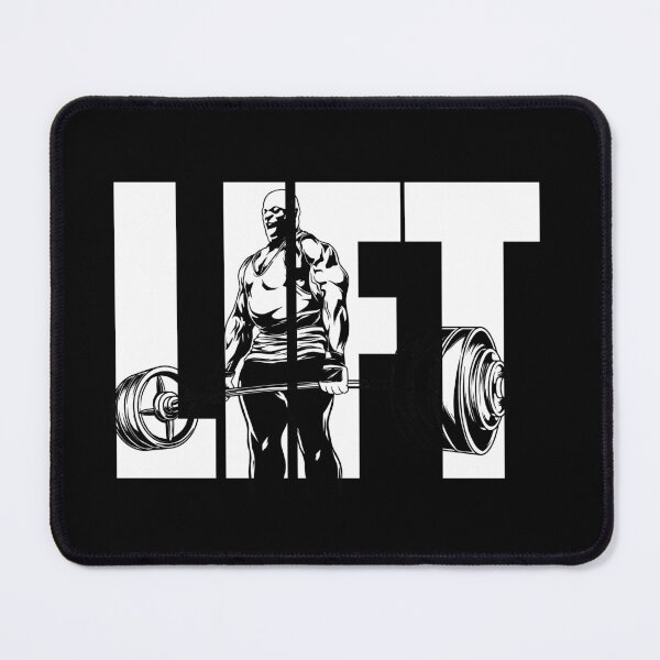 Item preview, LIFT, Ronnie Coleman Bodybuilding Gym Motivation designed and sold by chantastical.