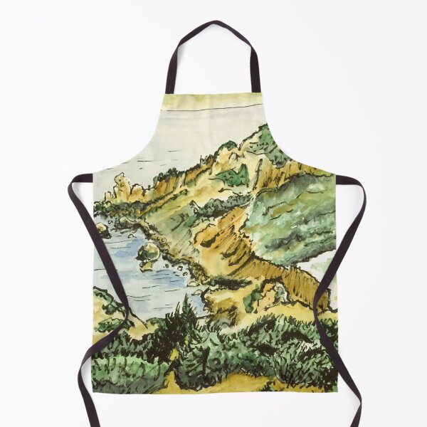 Item preview, Greek Island Coastline designed and sold by Dianna Hardy Art.