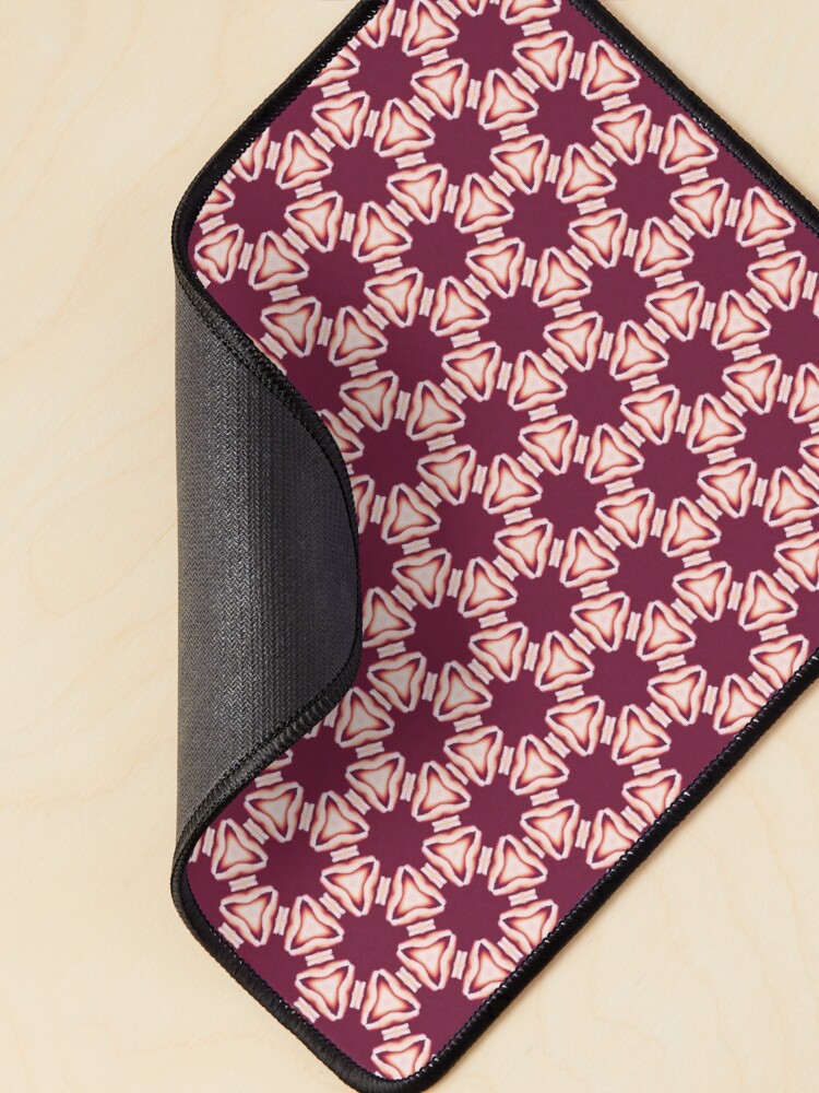Thumbnail 2 of 5, Mouse Pad, Electric Red Thread designed and sold by mackngraphics.