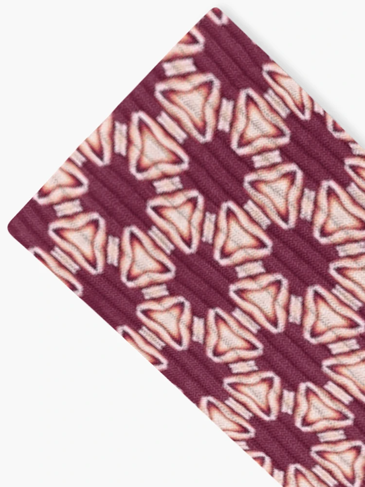 Thumbnail 2 of 5, Socks, Electric Red Thread designed and sold by mackngraphics.