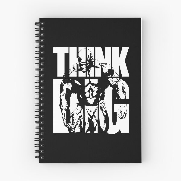 Item preview, Think Big, Ronnie Coleman - Bodybuilding Gym Motivation designed and sold by chantastical.