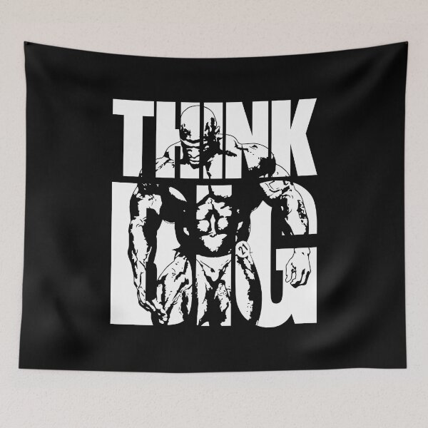 Item preview, Think Big, Ronnie Coleman - Bodybuilding Gym Motivation designed and sold by chantastical.