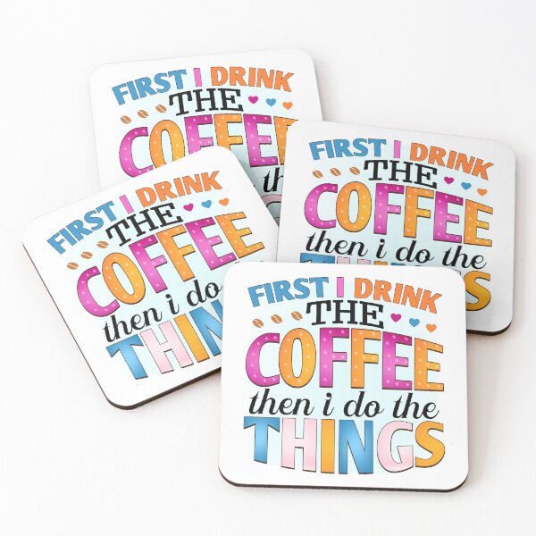 Item preview, First I drink coffee, then I do things designed and sold by JonysCreativeDesigns.