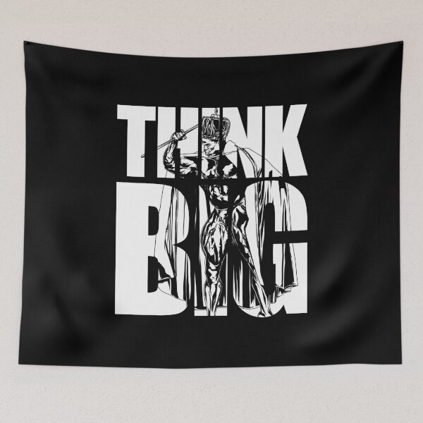 Item preview, THINK BIG - Ronnie Coleman - Bodybuilding Gym Motivation designed and sold by chantastical.