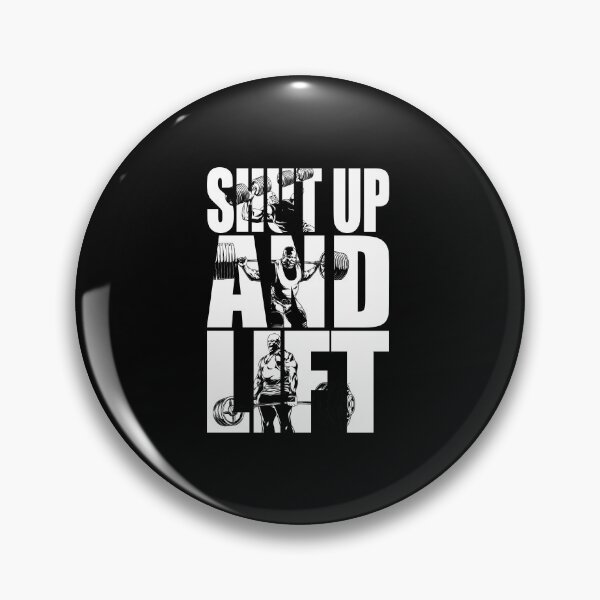 Item preview, Shut Up and Lift - Ronnie Coleman - Bodybuilding Gym Motivation designed and sold by chantastical.
