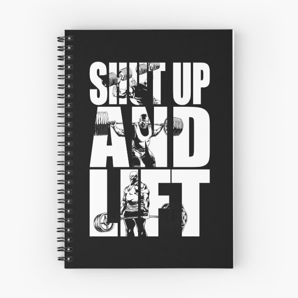 Item preview, Shut Up and Lift - Ronnie Coleman - Bodybuilding Gym Motivation designed and sold by chantastical.
