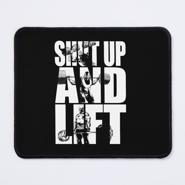 Item preview, Shut Up and Lift - Ronnie Coleman - Bodybuilding Gym Motivation designed and sold by chantastical.