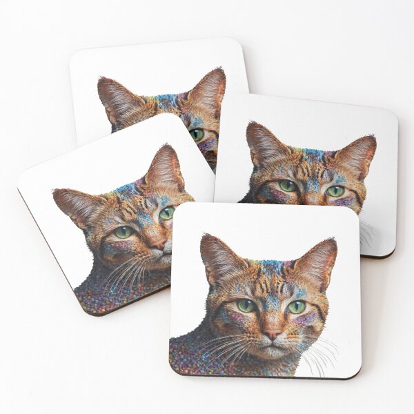 Item preview, Funky cat designed and sold by RJsphotography and More.
