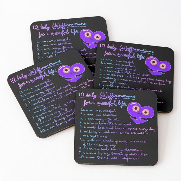 Item preview, (de)affirmations designed and sold by saaad-pap.