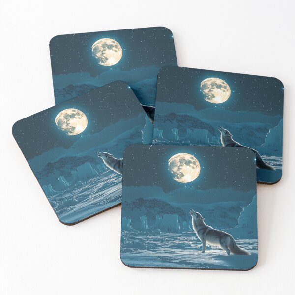 Item preview, Wolf Howling at the Moon designed and sold by daila70.