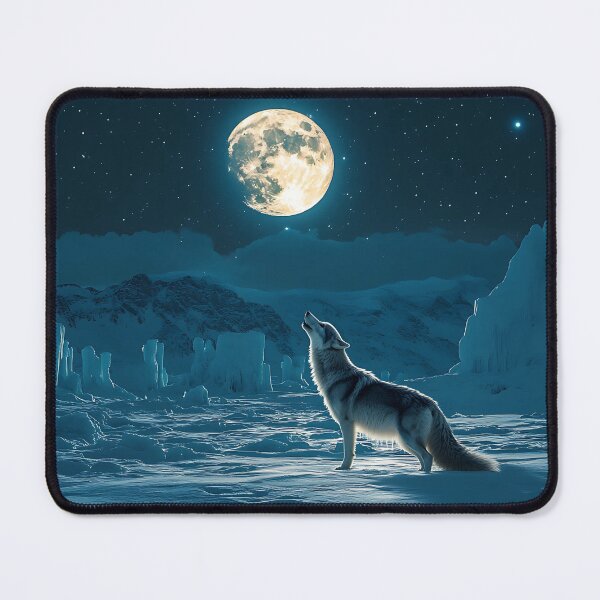 Item preview, Wolf Howling at the Moon designed and sold by daila70.