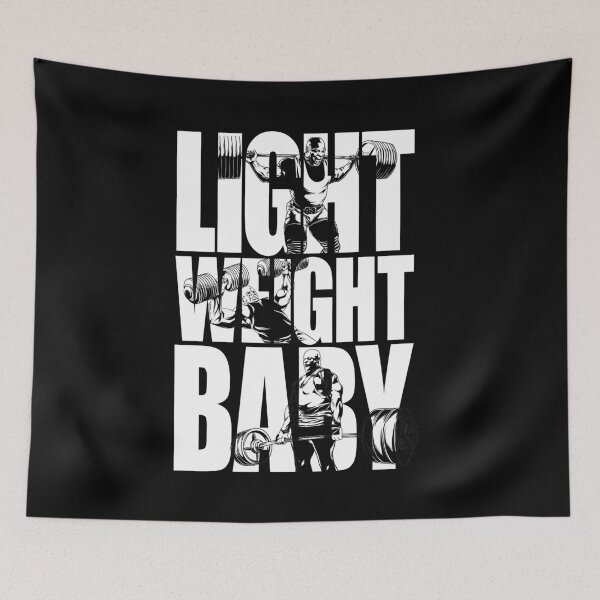 Item preview, Lightweight - Baby- Ronnie Coleman - Bodybuilding Gym Motivation designed and sold by chantastical.