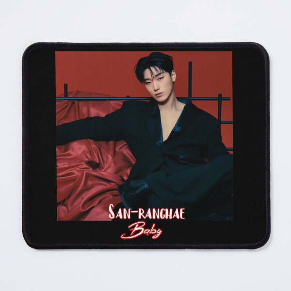 Item preview, San + Saranghae means he loves you designed and sold by KpopDeluluverse.