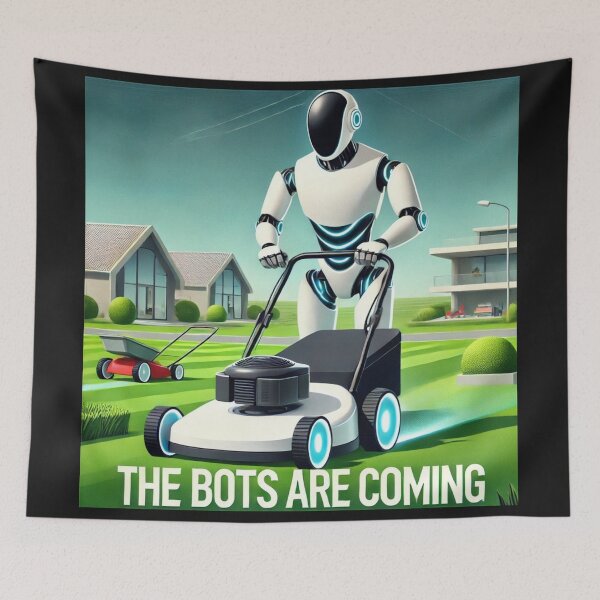 Artikelvorschau, humanoider Roboter entworfen und verkauft von TEEJAMBOREE.