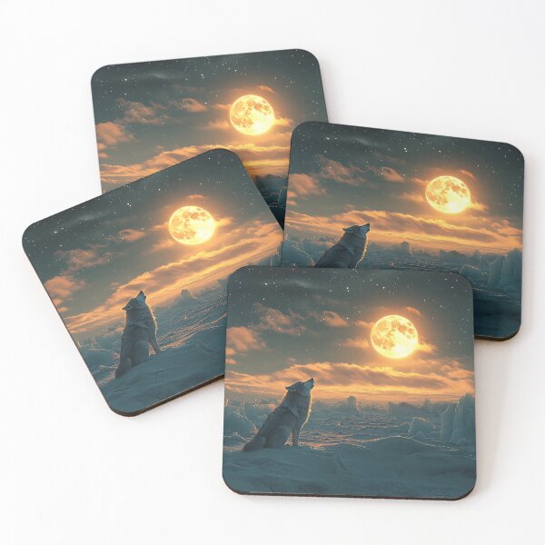 Item preview, Lone Wolf in the Frozen Tundra designed and sold by daila70.
