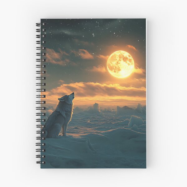 Item preview, Lone Wolf in the Frozen Tundra designed and sold by daila70.