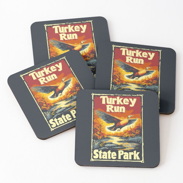 Item preview, Turkey Run State Park Travel Poster designed and sold by Boddicca.