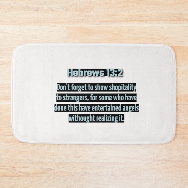 Item preview, Hebrews 13:2  designed and sold by M-ArtStudio.