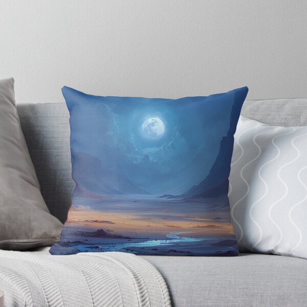 Item preview, Moonlit Desert Valley designed and sold by jgvisualarts.