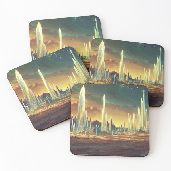 Item preview, Crystal Spires of a Distant World designed and sold by jgvisualarts.