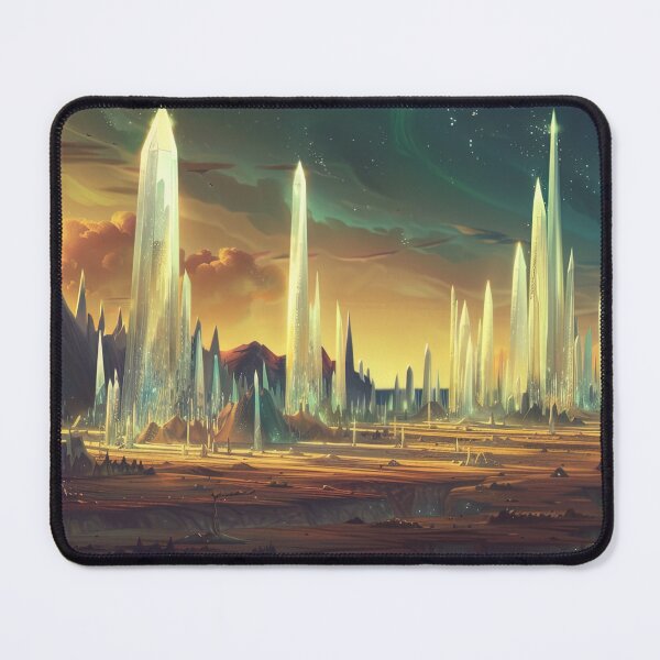 Item preview, Crystal Spires of a Distant World designed and sold by jgvisualarts.