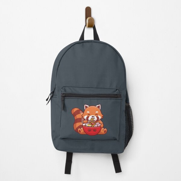 Item preview, Red panda eating noodles designed and sold by Jovanaski.