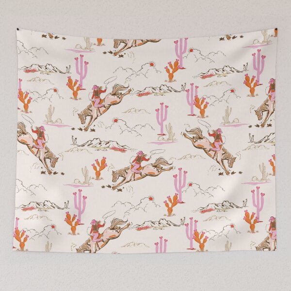 Item preview, Western Cowgirl Equestrian Pattern designed and sold by newburyboutique.