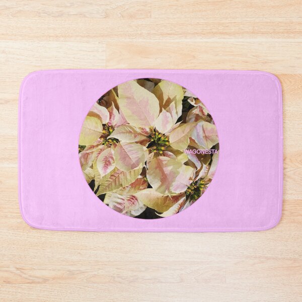 Item preview, Floral Pink / Yellow Poinsettia by Wagonesta  designed and sold by Wagonesta.