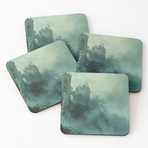 Item preview, Haunting Ruins in the Mist designed and sold by jgvisualarts.