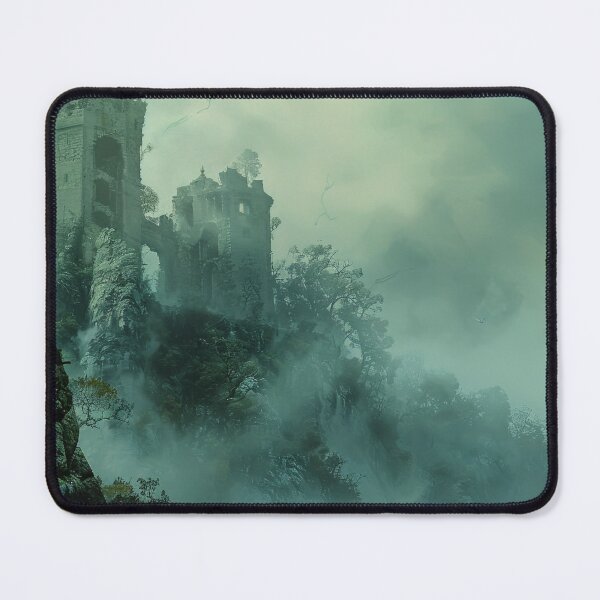 Item preview, Haunting Ruins in the Mist designed and sold by jgvisualarts.