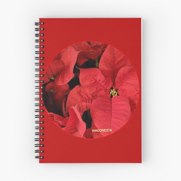 Item preview, Floral Red Poinsettia by Wagonesta  designed and sold by Wagonesta.